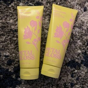 NEW Victoria’s Secret PINK “Petal Gloss” body lotion X2